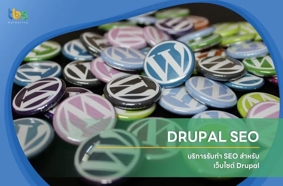 DRUPAL SEO บริการรับทำ seo สำหรับเว็บไซต์ Drupal