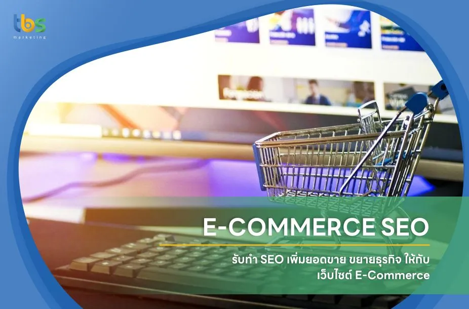 E-COMMERCE SEO รับทำ seo เพิ่มยอดขาย ขยายธุรกิจ ให้กับ เว็บไซต์ e-commerce